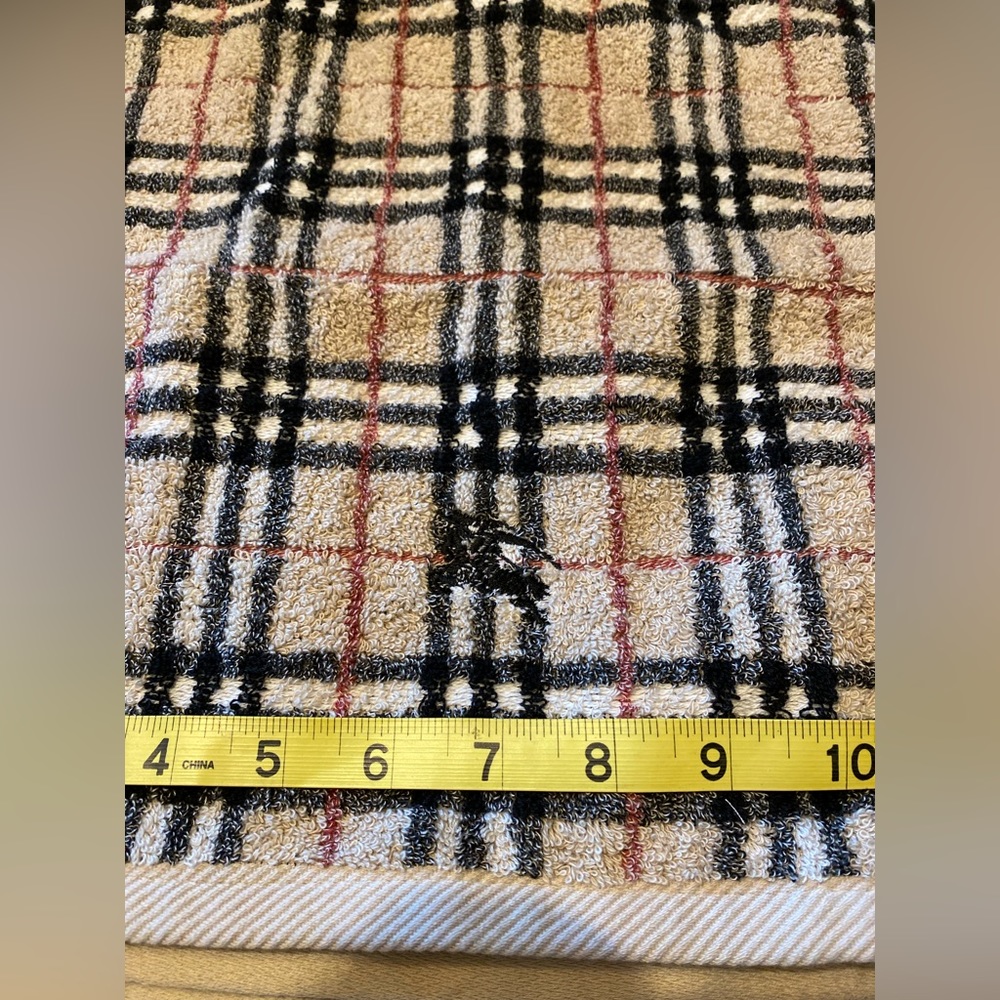 NEW🔥 BURBERRY NOVA CHECK 🐎 Cotton Hand Towel SET🎁💯% Cotton/Camel🔥NWT🎁 - Picture 14 of 16